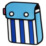 2D Cartoon Tropical Fish Bag