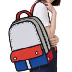 Adventure Cartoon Backpack - Bold and Colorful - Image 2