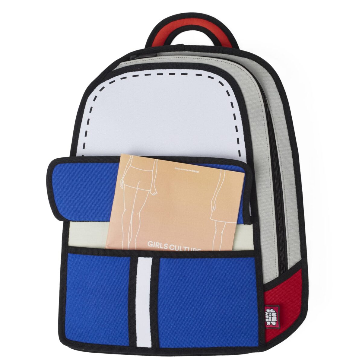 Adventure Cartoon Backpack - Bold and Colorful - Image 6