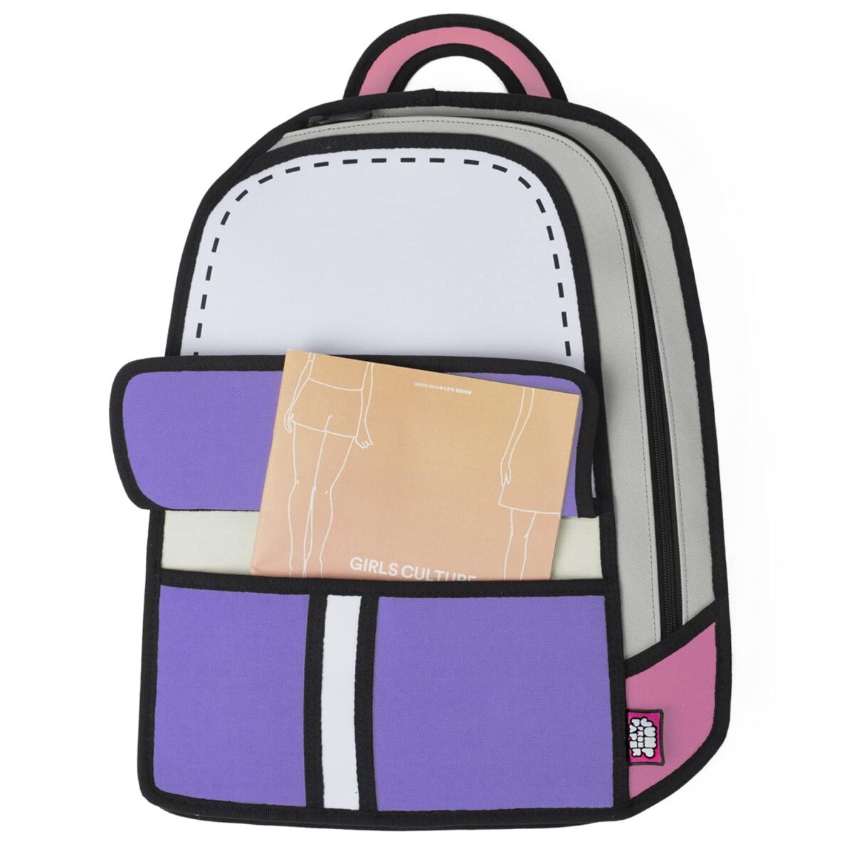 Adventure Cartoon Backpack - Bold and Colorful - Image 5