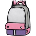 Adventure Cartoon Backpack - Bold and Colorful