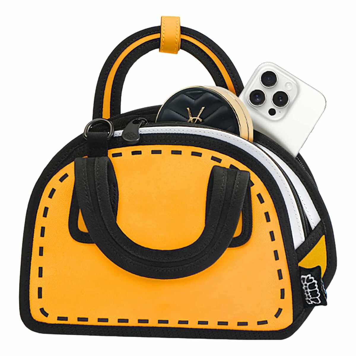 Carly 2D Cartoon Crossbody – Adjustable Strap - Image 6