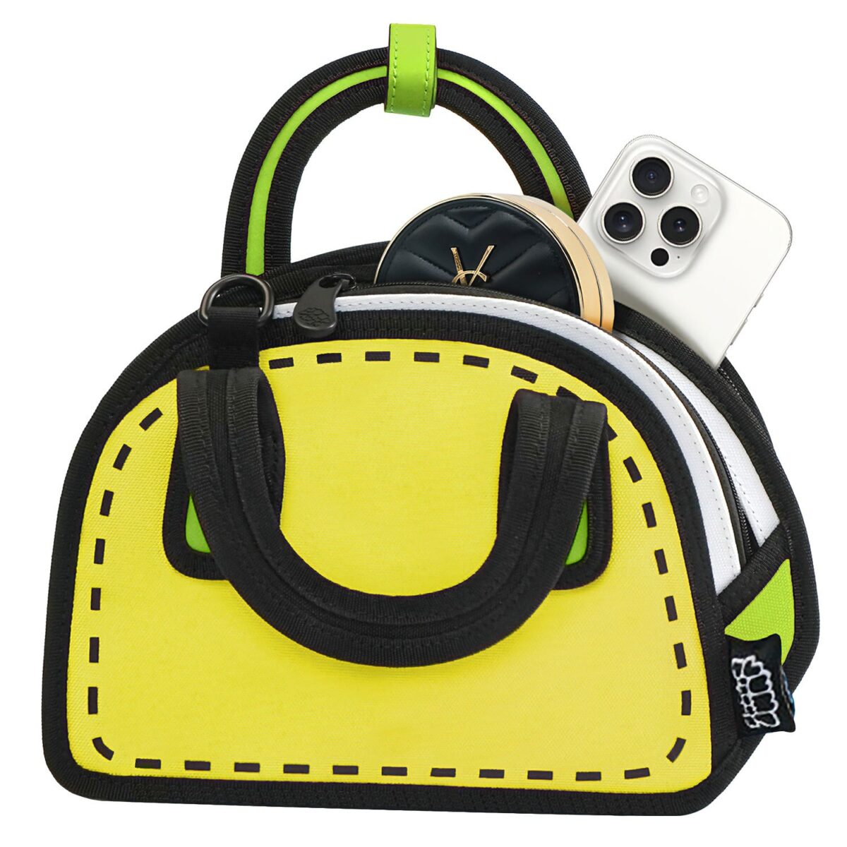 Carly 2D Cartoon Crossbody – Adjustable Strap - Image 6