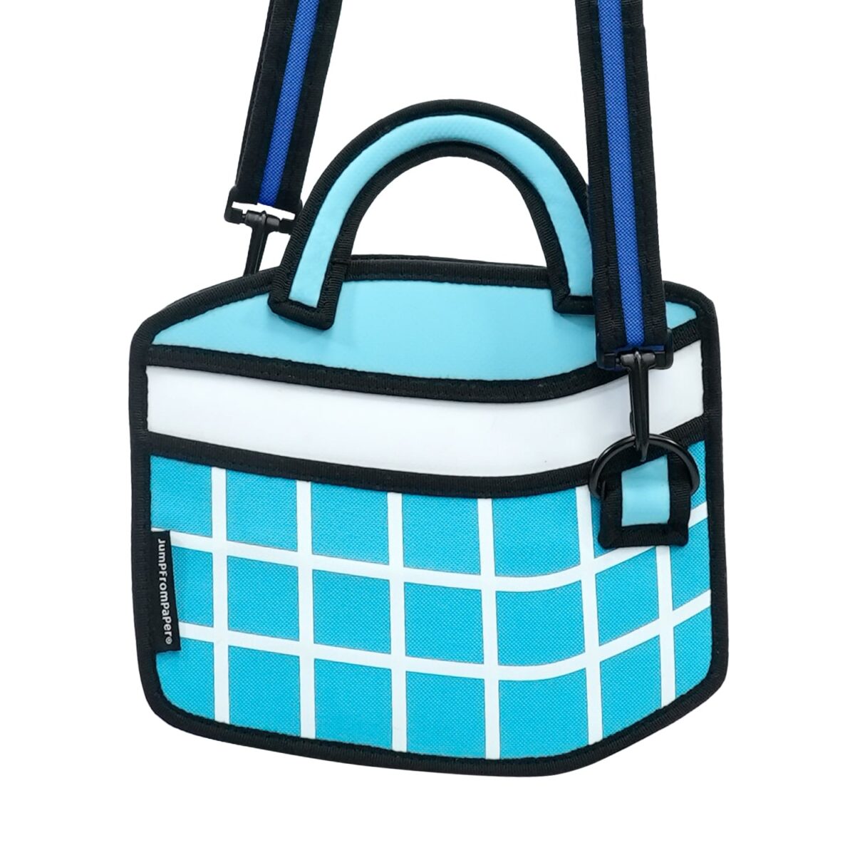Checkered 3D Cartoon Handbag - Image 4