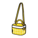 Checkered 3D Cartoon Handbag - Image 3