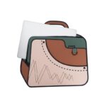 Crush 2D Cartoon Bag – Heartbeat Embroidery,Versatile - Image 7