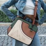 Crush 2D Cartoon Bag – Heartbeat Embroidery,Versatile - Image 3