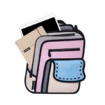 Flip Toast Cartoon Backpack - Pink Dream - Image 8