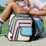 Flip Toast Cartoon Backpack - Pink Dream - Image 2