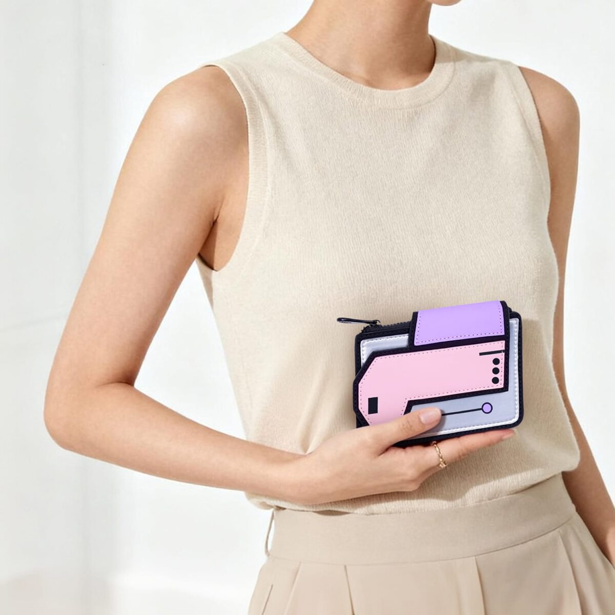 Futuristic ePouch-Mini Card Wallet for Everyday Use - Image 2