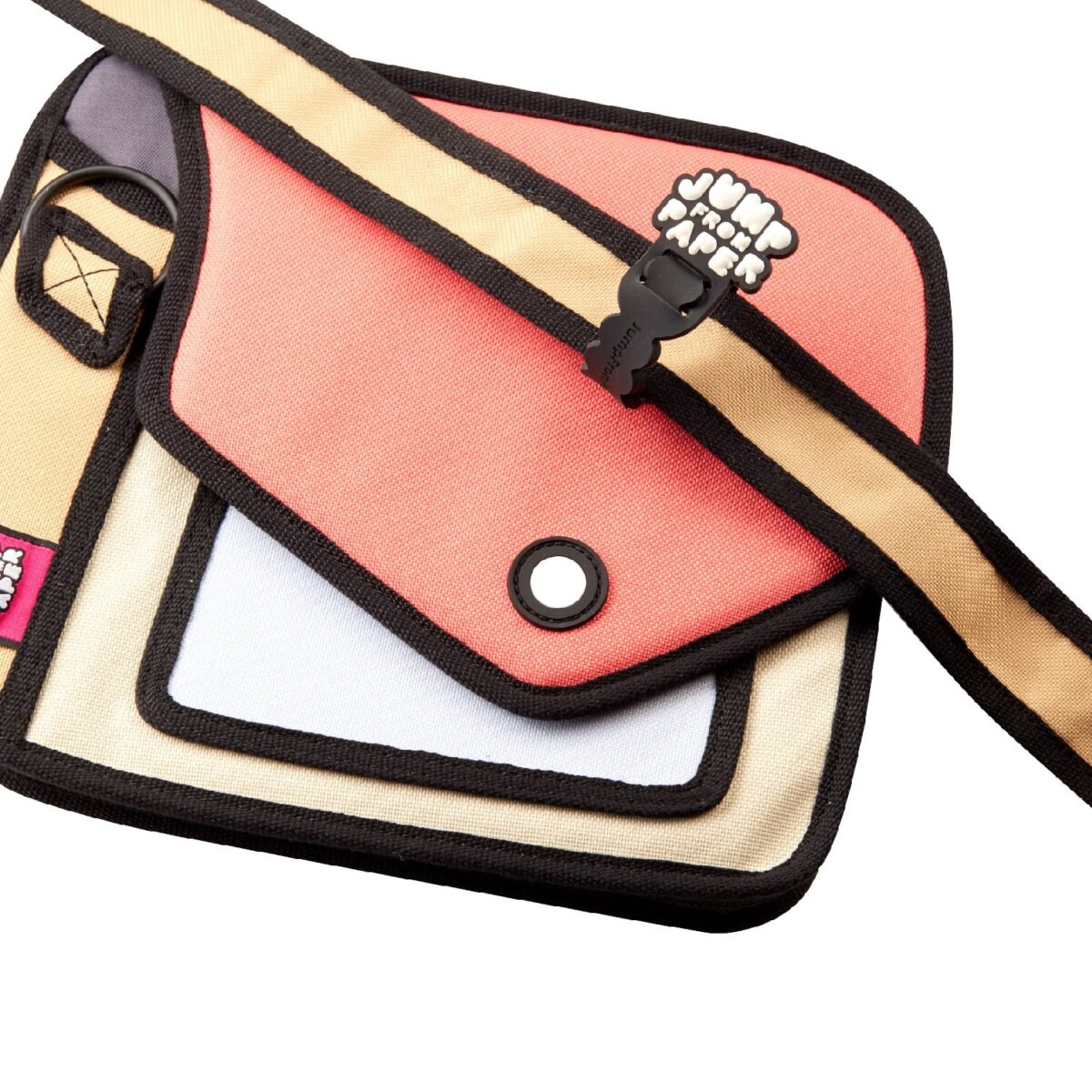 Giggle 2D Cartoon Shoulder Bag – Adjustable Strap - Image 6