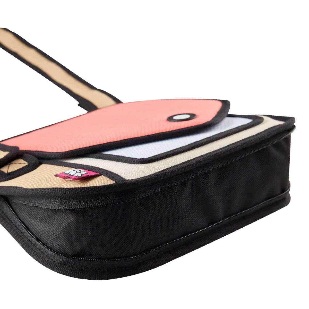 Giggle 2D Cartoon Shoulder Bag – Adjustable Strap - Image 5