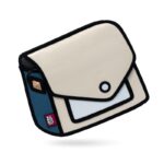 Giggle 2D Cartoon Shoulder Bag – Adjustable Strap - Image 5