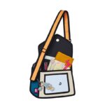 Giggle 2D Cartoon Shoulder Bag – Adjustable Strap - Image 3