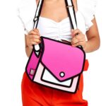 Giggle 2D Cartoon Shoulder Bag – Adjustable Strap - Image 3