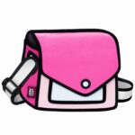Giggle 2D Cartoon Shoulder Bag – Adjustable Strap
