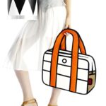 Hola! Vibrant 2D Cartoon Handbag - Image 2