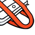 Hola! Vibrant 2D Cartoon Handbag - Image 5