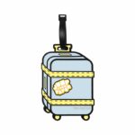 JumpFromPaper Luggage Tag –Fun Bag Accessory