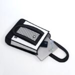 Jumpfrompaper 2D Cartoon Stripe Tote - Image 6