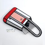 Jumpfrompaper 2D Cartoon Stripe Tote - Image 6