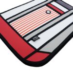 Jumpfrompaper 2D Cartoon Stripe Tote - Image 4