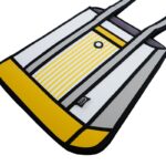 Jumpfrompaper 2D Cartoon Stripe Tote - Image 4