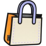 Junior Flat Kawaii 2D Tote-Crossbody And Handbag - Image 4