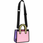 Junior Flat Kawaii 2D Tote-Crossbody And Handbag