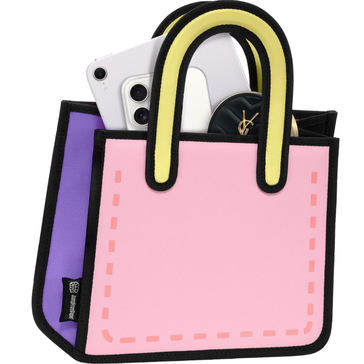 Junior Flat Kawaii 2D Tote-Crossbody And Handbag - Image 7