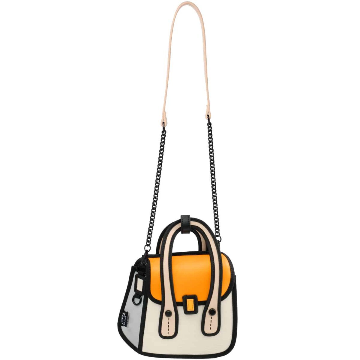 Junior Owl Metal Chain Bag-Fun 2D Cartoon Style - Image 3