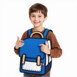 Kids Spaceman Backpack-Lightweight School and Travel Bag - Image 2