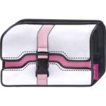Neo Box – Metallic Silver and Pink Crossbody - Image 4