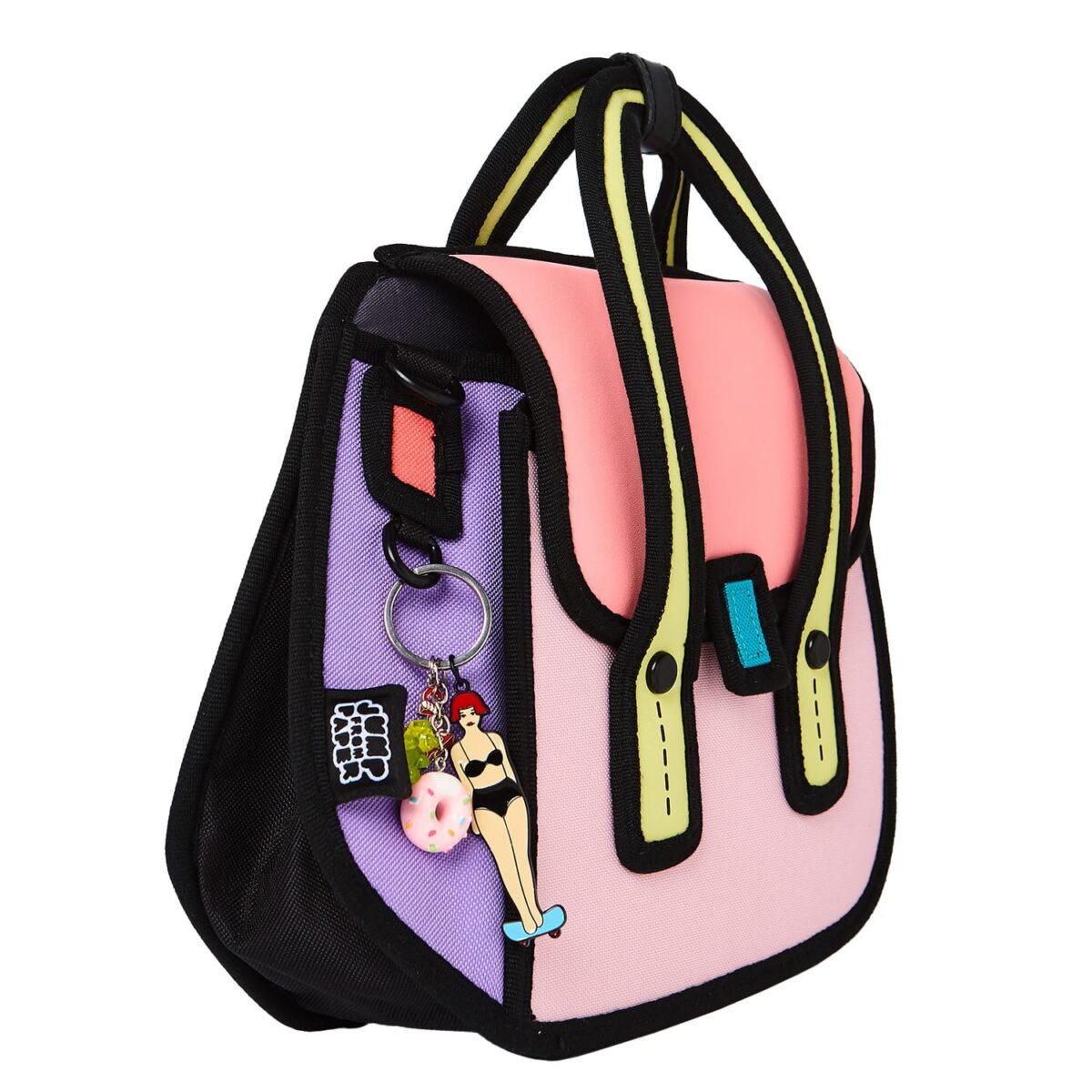 Junior Owl Metal Chain Bag-Fun 2D Cartoon Style - Image 6