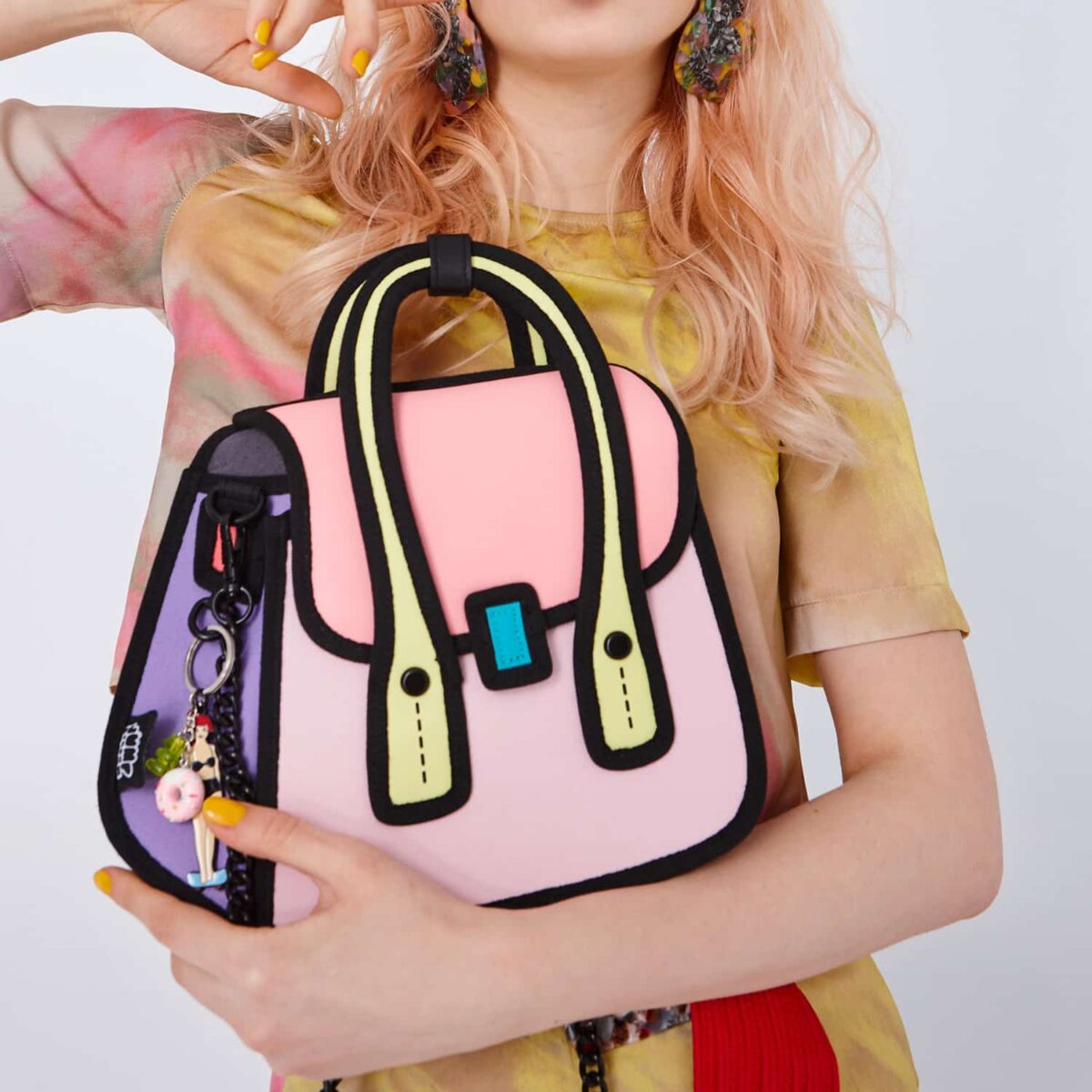 Junior Owl Metal Chain Bag-Fun 2D Cartoon Style - Image 3