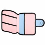 2D Cartoon Passport Holder With Stylish Colors - Image 7