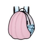 Puffer Backpack - Pink Dream 3D Cartoon Bag