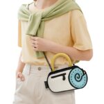 Rollie 2D Cartoon Chain Crossbody Bag - Image 2