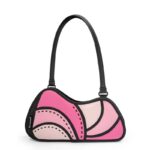 2D Scallop Cartoon Bag In Pink Sweetie