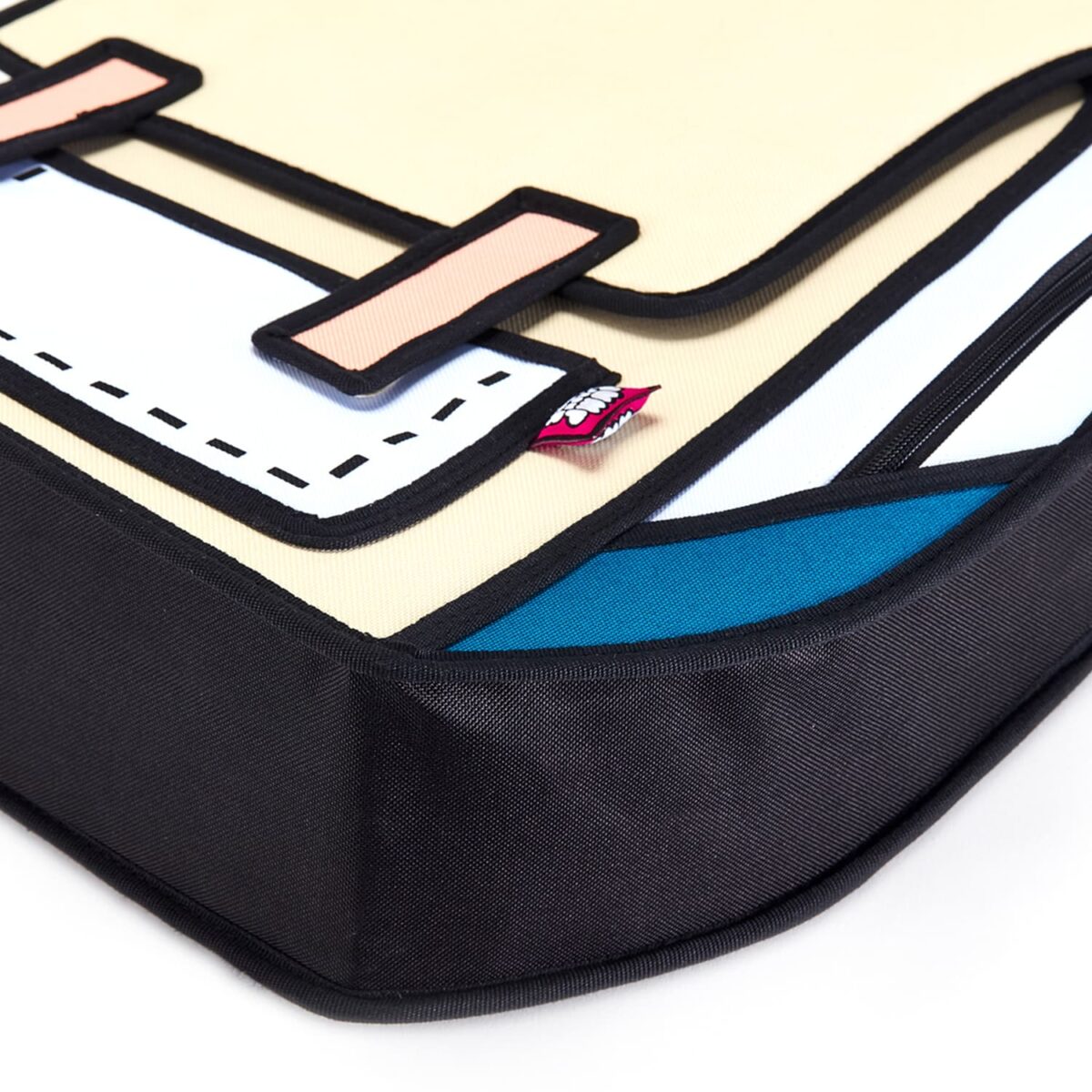 Classic Spaceman Cartoon Backpack – Fun 2D Bag - Image 8