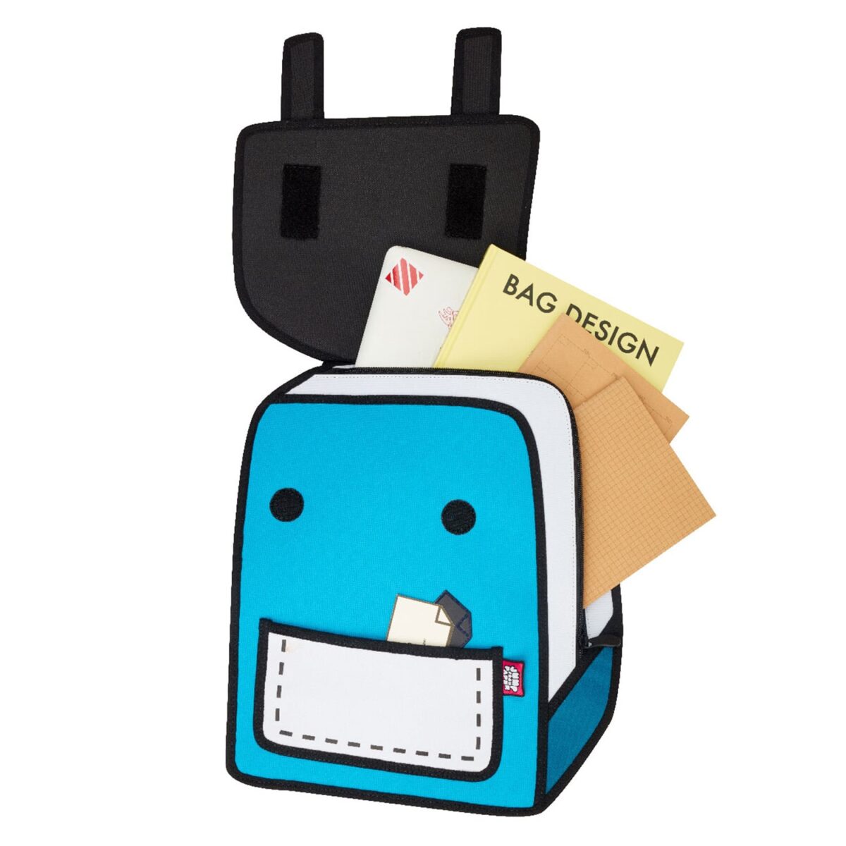 Classic Spaceman Cartoon Backpack – Fun 2D Bag - Image 4