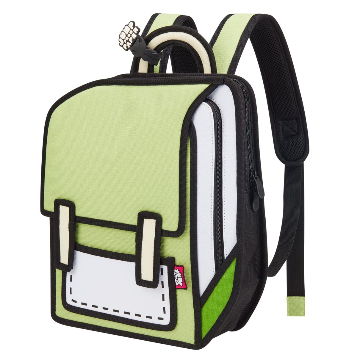 Classic Spaceman Cartoon Backpack – Fun 2D Bag - Image 4