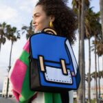 Classic Spaceman Cartoon Backpack – Fun 2D Bag - Image 2