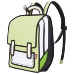 Classic Spaceman Cartoon Backpack – Fun 2D Bag - Image 6