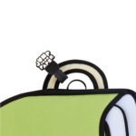 Classic Spaceman Cartoon Backpack – Fun 2D Bag - Image 9