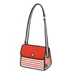 Stripe 2D Shoulder Bag – Trendy And Adjustable - Image 3