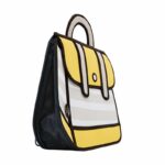 Funny Striped 2D Cartoon Handbag - Image 4