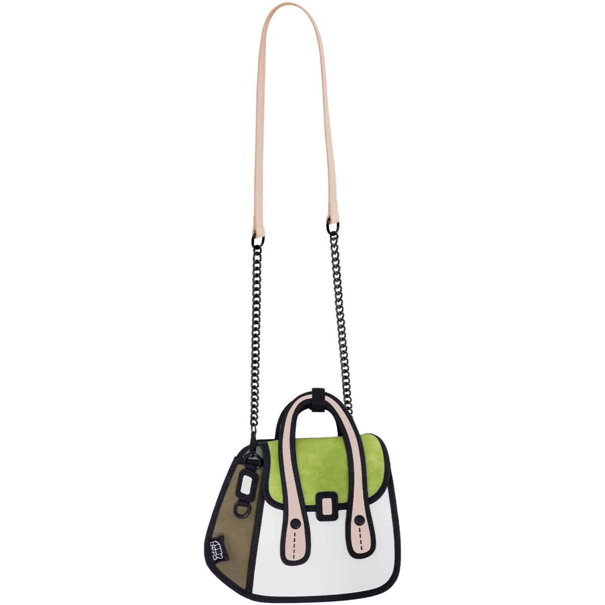 Junior Owl Metal Chain Bag-Fun 2D Cartoon Style - Image 5