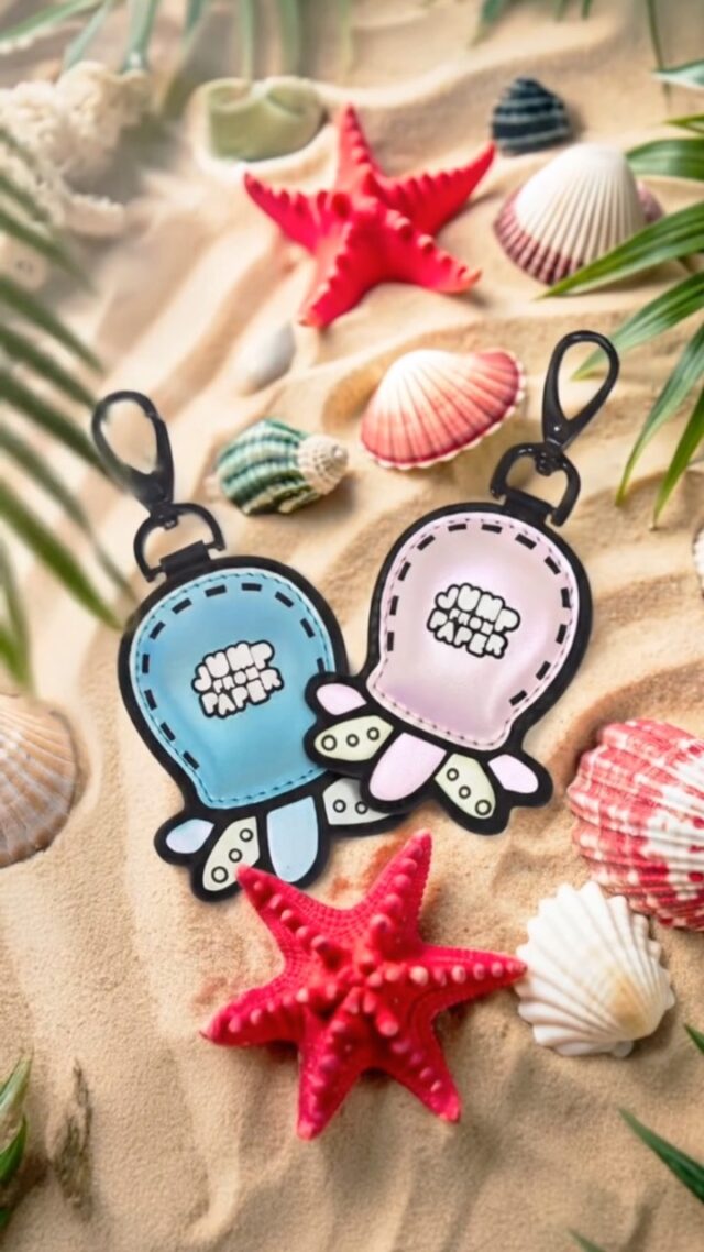 Meet the OctoPOP! 🐙✨ Add a playful splash to your bag with the bold 2D style you love! #JumpFromPaper #OctoPOP #BagAccessories #BoldAndBright #PlayfulFashion